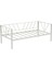 Alchera Daybed Tek Kişilik Sedir Divan Metal Karyola Beyaz 3