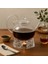 Borosilikat Lilyum Isıtıcılı Bitki Çayı Demliği 800 ml 1
