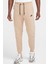 Sportswear Tech Fleece Mens Taper Leg Jogger Erkek Reflektörlü Eşofman Altı Bej 1