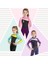 Çocuk Wetsuit Tek Parça Neopren Mayo Güneş Koruyucu Sörf Dalış Yüzme Botla Kış (Yurt Dışından) 5