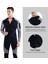 3mm Neopren Wetsuit Erkekler Için Ön Zip Tam Vücut Dalgıç Kıyafeti Dalış Sörf Tüplü Dalış Yüzme (Yurt Dışından) 3