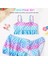 3 Parça Toddler Kız Mayo Kızlar Mermaid Mayo Sevimli Bikini Açık Plaj Yüzme Için Yaz Tarzı Çocuk Mayolar Kızlar (Yurt Dışından) 4
