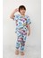 Erkek Çocuk %100 Pamuk Baskılı Pijama Takımı – Kısa Kollu, Sevimli Desenler 2