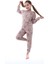 Kız Çocuk %100 Pamuk Desenli Rahat Pijama Takımı-Yumuşak ve Cilt Dostu 1