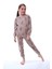 Kız Çocuk %100 Pamuk Desenli Rahat Pijama Takımı-Yumuşak ve Cilt Dostu 5