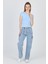 Mavi Bisiklet Yaka Pamuklu Slim Fit Tişört 9190 3