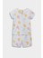 Kız Bebek Pijama Takımı Çiçek Desenli Kısa Kollu Penye Üst Beli Lastikli Şort E9694A525SM 4
