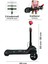 LED Işıklı Hoparlörlü 3 Tekerlekli Yükseklik Ayarlı Elektrikli Scooter - 60W 4
