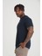 Bisiklet Yaka Regular Fit Siyah 4
