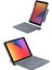 T5506D Ipad 10.2 (9.nesil) Kılıf Palermo Ledli Klavyeli Standlı Tablet Kılıfı - Siyah Mrayd 5