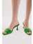 Yeşil Topuklu Kadın Terlik Yeşil Y2283201_012 5