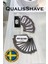 Shave S9 Full Metal Manuel Tıraş Makinesi + U3 Full Metal Ustura + 20'li Platinum Yaprak Jilet 10