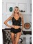Zariften Siyah Bralet Dantelli Sütyen Takım 2' Li - 651ZARIFTEN 2