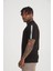 Bisiklet Yaka Siyah Şeritli Slim Fit 4