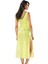 Zariften Limon Sarısı Dantel Gecelik - 213 2