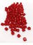 Küp Boncuk Içten Boncuklu Bileklik Çanta Boncuğu 10 Mm 50 Gr Kırmızı - Bnc448 1