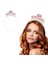 Kristal Taşlı Birthday Princess Yazılı Parti Tacı Pembe Renk 1