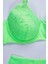 Lingerie Neon C Kap Dolgusuz Dantelli Sütyen Takımı 4