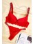 Lingerie Kırmızı Love Secret Taşlı Mikro Dolgulu Sütyen Takım 250 1