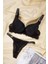 Lingerie Siyah Love Secret Taşlı Mikro Dolgulu Sütyen Takım 250 1