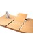 Fidan Naturel Desen Açılır Ahşap Ayak 130X80 Masa (Açılımış Ölçüsü 160X80) 3