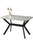 Anka Açık Gri Renk Highgloss Açılır 130X80 Masa (Açılımış Ölçüsü 160X80) 1