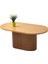 Orkide Naturel Renk Cilalı Mdf Manolya Naturel Ahşap Ayak Sabit 160X90 Masa 1