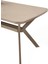 Anka Cappicino Renk Highgloss Açılır 130X80 Masa (Açılımış Ölçüsü 160X80) 3