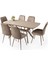 Anka Cappicino Renk Highgloss Açılır 130X80 Masa (Açılımış Ölçüsü 160X80) 5