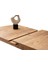 Kelebek Kaşıklıklı Diş Budak Açılır Naturel Ahşap Ayak 140X80 Masa (Açılımış Ölçüsü 175X80) 3