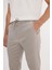 Slim Fit Dar Kesim Beli Bağlamalı Çizgili Yan Cepli Casual Jogger Pantolon 4