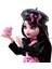 Monster High Fearbook Draculaura Moda Bebeği Ceket, Yıllığı ve Film Kulübü Aksesuarları 4