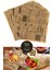 Vintage Gazete Desenli Yağlı Sunum Kağıdı – Pinterest Stilinde Estetik Kahvaltı, Peynir Tabağı ve Fast Food Sunumları Için 50’li Paket 5