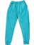 Parlak Kadife Cepli Pantolon Eşofman Pijama Altı Unisex Lastikli Paça Yeşil 1