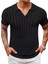 Wallace Polo Yaka Triko T-Shirt Bej - M 5