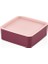 Iki Katlı Pinterest Lunch Bux Organizer Saklama Kabı & Erzak Kabı & Beslenme Kabı - Kare Pembe&mürdüm 4
