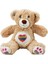 3184 Gökkuşağı Kalpli Peluş Ayı 30 cm -Sunman.glpzr 1