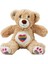 3184 Gökkuşağı Kalpli Peluş Ayı 30 cm -Sunman.glpzr 2