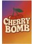 Lofy Halı Retro Cherry Bomb Yazılı Renkli Halı 120X180 Yıkanabilir 1