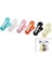 12PCS Yaysız Plastik Renkli Mandal 1