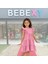 Fırfırlı Mint Elbise Pembe 1