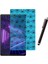 Samsung Galaxy Tab S6 Lite Sm P610 Uyumlu Şeffaf Kılıf Cam Kalem Set 2
