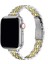Apple Watch 8 41MM ile Uyumlu Ince Rolex Tasarım Metal Kordon Kayış - FC1060 1