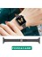 Apple Watch Se / Se 2 44MM ile Uyumlu Ince Rolex Tasarım Metal Kordon Kayış - FC1061 3