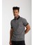 Polo Siyah Çizgili Regular Fit 2