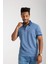 Polo Mavi Çizgili Regular Fit 4