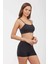 Dikişsiz Kadın Boxer Siyah Şort 830 3