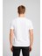 Erkek Bisiklet Yaka %100 Pamuk Belek Baskılı Kısa Kollu T-Shirt 2