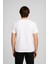 Erkek %100 Pamuk Bisiklet Yaka Baskılı T-Shirt 2