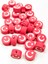 90 Adet 10 Mm Polimer Kil Fimo Boncuk Takı Bileklik + 5 Metre Misina - Ayıcık - Bayrak - Yin Yang 2